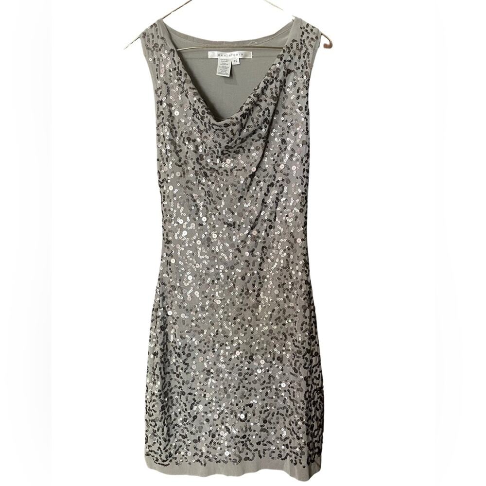 XS Max Studio dress with sequin detail.